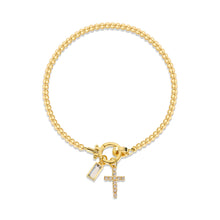 Charger l'image dans la galerie, Bracelet Croix Charms