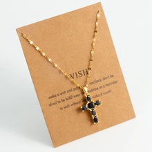 Charger l'image dans la galerie, Collier Croix Elegancia