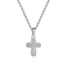 Charger l'image dans la galerie, Collier Croix Elegancia