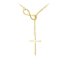Charger l'image dans la galerie, Collier Croix A l’Infini