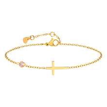 Charger l'image dans la galerie, Bracelet Croix Élégance
