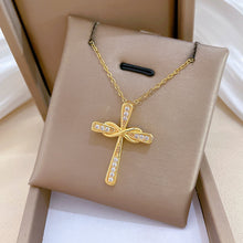 Charger l'image dans la galerie, Collier Croix Infini Éclat
