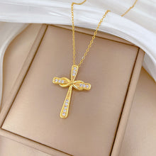 Charger l'image dans la galerie, Collier Croix Infini Éclat
