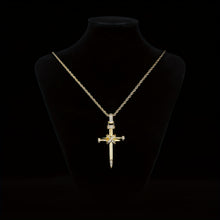 Charger l'image dans la galerie, Collier Croix Épée Royale
