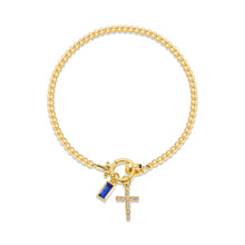 Charger l'image dans la galerie, Bracelet Croix Charms
