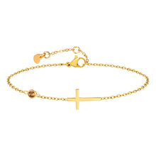 Charger l'image dans la galerie, Bracelet Croix Élégance
