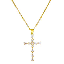 Charger l'image dans la galerie, Collier Croix Elegancia

