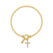 Charger l'image dans la galerie, Bracelet Croix Charms
