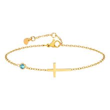 Charger l'image dans la galerie, Bracelet Croix Élégance
