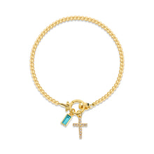 Charger l'image dans la galerie, Bracelet Croix Charms
