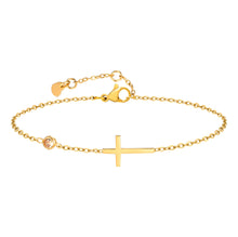 Charger l'image dans la galerie, Bracelet Croix Élégance

