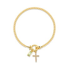 Charger l'image dans la galerie, Bracelet Croix Charms
