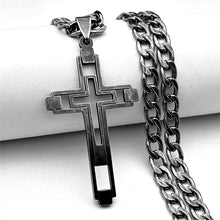 Charger l'image dans la galerie, Collier Croix Homme Prestige
