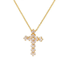 Charger l'image dans la galerie, Collier Croix Éclat Céleste
