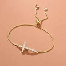Charger l'image dans la galerie, Bracelet Croix Éclat
