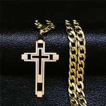 Charger l'image dans la galerie, Collier Croix Homme Prestige
