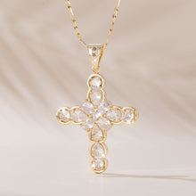 Charger l'image dans la galerie, Collier Croix Fleurie
